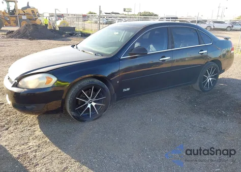 2007 Chevrolet Impala Super Sport из США, поврежденный, VIN 2G1WD58C779318281